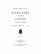 Annuaire Statistique de la Belgique et du Congo Belge. Jaargang 1924-1925,  [tijdschrift] Annuaire Statistique de la Belgique et du Congo Belge