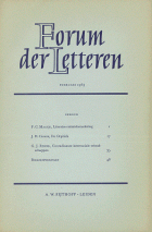 Forum der Letteren. Jaargang 1965,  [tijdschrift] Forum der Letteren