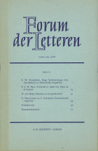 Forum der Letteren. Jaargang 1966,  [tijdschrift] Forum der Letteren