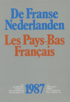 De Franse Nederlanden / Les Pays-Bas Français. Jaargang 1987,  [tijdschrift] Franse Nederlanden, De / Les Pays-Bas Français