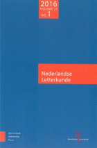 Nederlandse Letterkunde. Jaargang 21,  [tijdschrift] Nederlandse Letterkunde