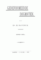Gereformeerde dogmatiek. Deel 3, H. Bavinck