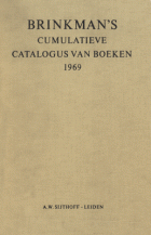 Brinkman's cumulatieve catalogus van boeken 1969, Carel Leonard Brinkman