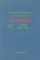 De correspondentie van Desiderius Erasmus. Deel 11. Brieven 1535-1657, Desiderius Erasmus