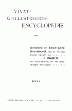 Vivat's geïllustreerde encyclopedie. Deel 1. A-Beenziekten, J. Kramer