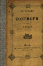 Het burgslot van Zomergem, Karel Lodewijk Ledeganck