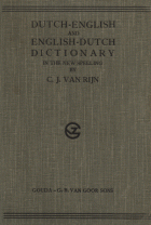 Dutch-English and English-Dutch dictionary for South Africa and Europe, C.J. van Rijn