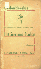 Gedenkboekje ter gelegenheid van de opening van het Suriname stadion, Philip Abraham Samson