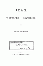 Jean. 't Stumpke. Hawioe-ho!, Emile Seipgens