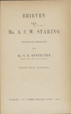 Brieven (2 delen), A.C.W. Staring
