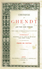Chronijcke van Ghendt, Jan van den Vivere