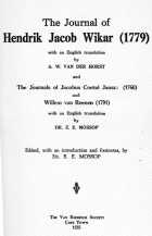 The journal of Hendrik Jacob Wikar (1779), Jacobus Coetsé Jansz, Willem van Reenen, H.J. Wikar