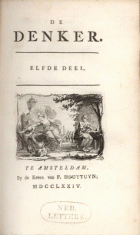 De Denker. Deel 11 (1773),  [tijdschrift] Denker, De