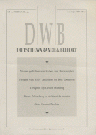 Dietsche Warande en Belfort. Jaargang 135,  [tijdschrift] Dietsche Warande en Belfort