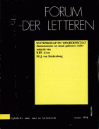 Forum der Letteren. Jaargang 1978,  [tijdschrift] Forum der Letteren