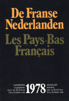 De Franse Nederlanden / Les Pays-Bas Français. Jaargang 1978,  [tijdschrift] Franse Nederlanden, De / Les Pays-Bas Français