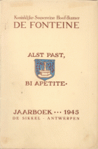 Jaarboek De Fonteine. Jaargang 1945,  [tijdschrift] Jaarboek De Fonteine