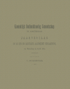 Jaarverslag van het Koninklijk Oudheidkundig Genootschap 31,  [tijdschrift] Jaarverslag van het Koninklijk Oudheidkundig Genootschap 1859-1900