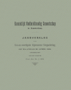 Jaarverslag van het Koninklijk Oudheidkundig Genootschap 41,  [tijdschrift] Jaarverslag van het Koninklijk Oudheidkundig Genootschap 1859-1900