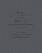 Jaarverslag van het Koninklijk Oudheidkundig Genootschap 54,  [tijdschrift] Jaarverslag van het Koninkijk Oudheidkundig Genootschap 1901-2000