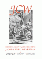 Mededelingen van de Stichting Jacob Campo Weyerman. Jaargang 36,  [tijdschrift] Mededelingen van de Stichting Jacob Campo Weyerman