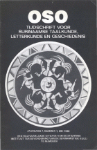 OSO. Tijdschrift voor Surinaamse Taalkunde, Letterkunde en Geschiedenis. Jaargang 7,  [tijdschrift] OSO