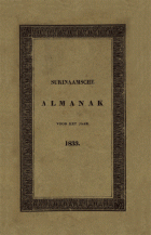 Surinaamsche Almanak voor het Jaar 1833,  [tijdschrift] Surinaamsche Almanak