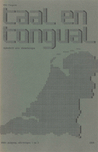 Taal en Tongval. Jaargang 40,  [tijdschrift] Taal en Tongval