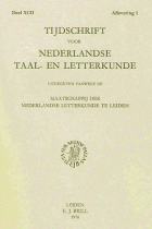 Tijdschrift voor Nederlandse Taal- en Letterkunde. Jaargang 92,  [tijdschrift] Tijdschrift voor Nederlandse Taal- en Letterkunde