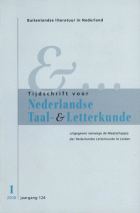 Tijdschrift voor Nederlandse Taal- en Letterkunde. Jaargang 124,  [tijdschrift] Tijdschrift voor Nederlandse Taal- en Letterkunde