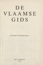 De Vlaamse Gids. Jaargang 44,  [tijdschrift] Vlaamsche Gids, De