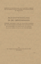 Accentwisseling in de diphthongen, Theodor Baader, Jac. van Ginneken, Godard Gosses
