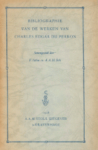 Bibliographie van de werken van Charles Edgar du Perron, Fred Batten, A.A.M. Stols