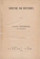 Christine van Oosterwey, Johanna Desideria Courtmans-Berchmans