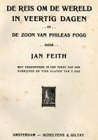 De reis om de wereld in veertig dagen of De zoon van Phileas Fogg, Jan Feith