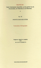 Nederduitse orthographie, Pontus de Heuiter