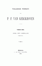 Volledige werken. Deel 4, Pieter Frans van Kerckhoven