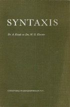 Syntaxis, Wim Klooster, A. Kraak