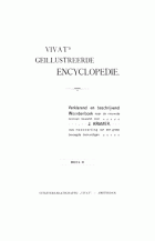 Vivat's geïllustreerde encyclopedie. Deel 2. Beenzwart-Ciudadela, J. Kramer