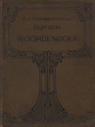 Nieuw groot Duitsch-Nederlandsch en Nederlandsch-Duitsch woordenboek, P.J. van Malssen Jr.