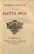 Mengel-digten, Aletta Beck