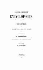 Geïllustreerde encyclopaedie. Woordenboek voor wetenschap en kunst, beschaving en nijverheid. Deel 3. B-Bhurtpore, Antony Winkler Prins