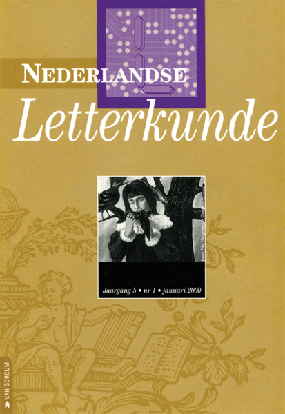 Nederlandse Letterkunde. Jaargang 5