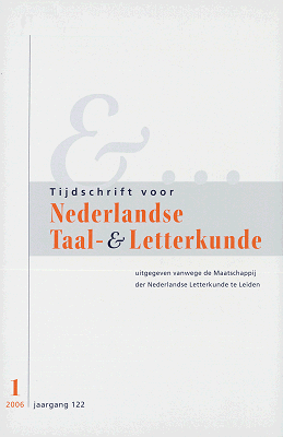 Tijdschrift voor Nederlandse Taal- en Letterkunde. Jaargang 122