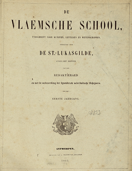De Vlaamsche School. Jaargang 1