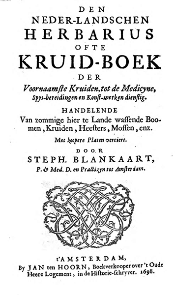 Den Neder-landschen herbarius ofte kruid-boek der voornaamste kruiden