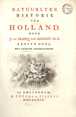 Natuurlyke historie van Holland. Deel 1